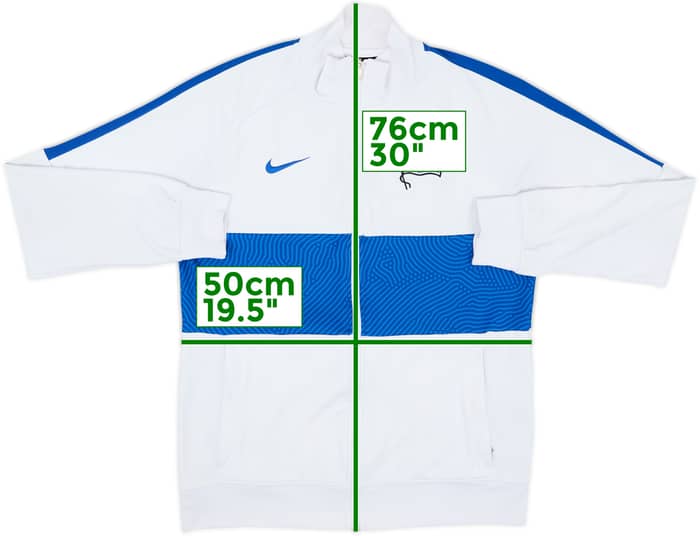 2020-21 Hertha Berlin Nike Track Jacket - 8/10 - (M)