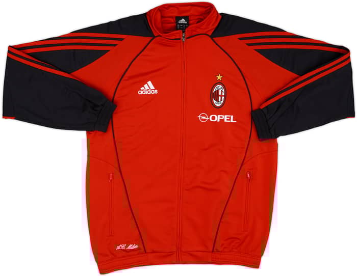 2005-06 AC Milan adidas Track Jacket - 8/10 - (M)