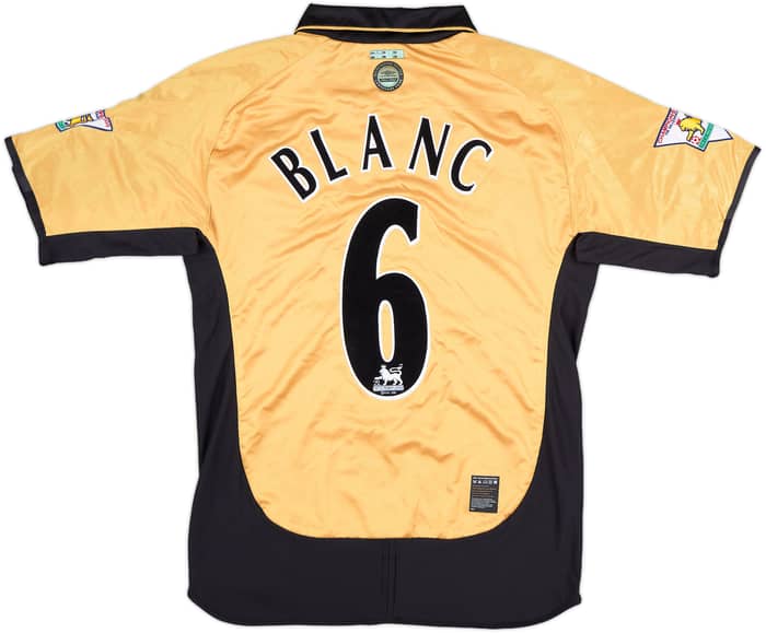 2001-02 Manchester United Centenary Away/Third Shirt Blanc #6 - 8/10 - (M)