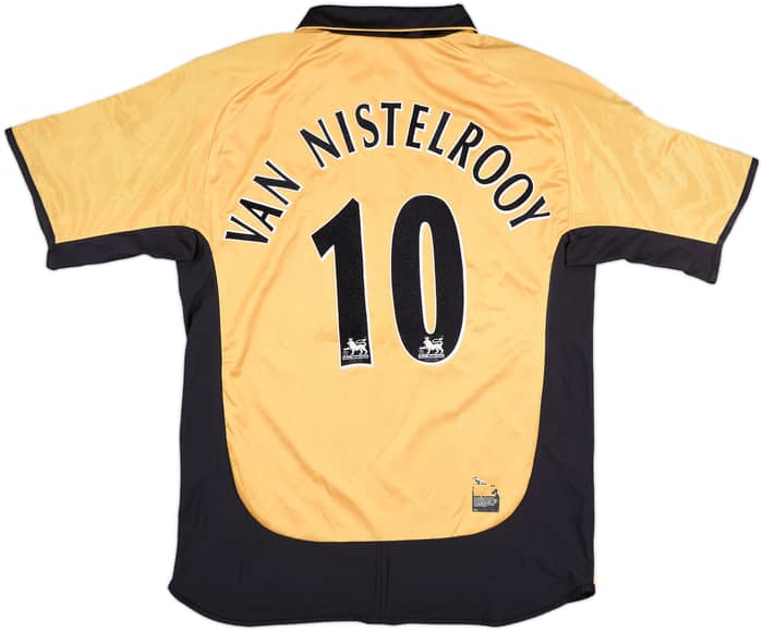 2001-02 Manchester United Centenary Away/Third Shirt Veron #4/Van Nistelrooy #10 - 5/10 - (M)