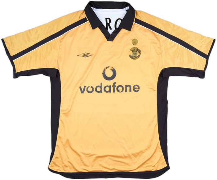 2001-02 Manchester United Centenary Away/Third Shirt Veron #4/Van Nistelrooy #10 - 5/10 - (M)