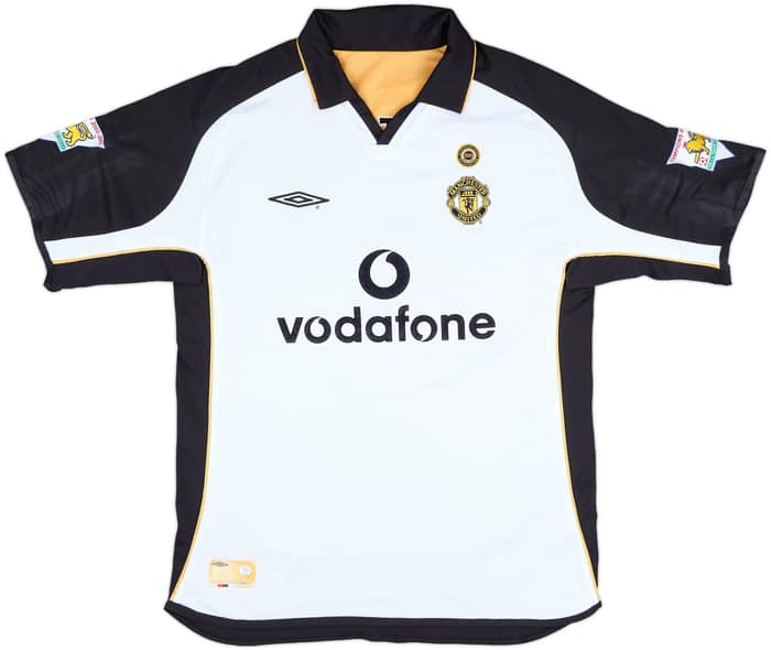 2001-02 Manchester United Centenary Away/Third Shirt Veron #4/Van Nistelrooy #10 - 5/10 - (M)