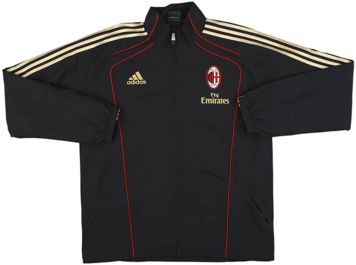 2010-11 AC Milan adidas Track Jacket - 8/10 - (L/XL)