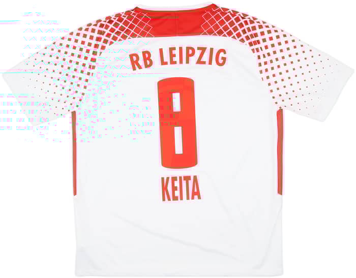 2017-18 RB Leipzig Home Shirt Keita #8 (XL)