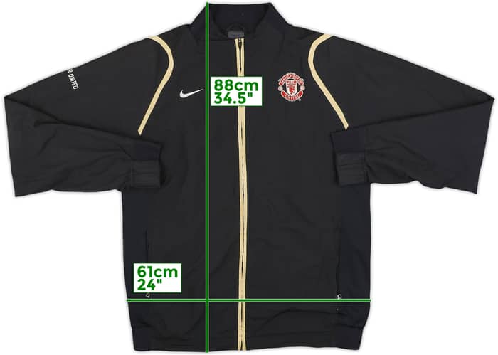 2006-07 Manchester United Nike Track Jacket - 8/10 - (L)