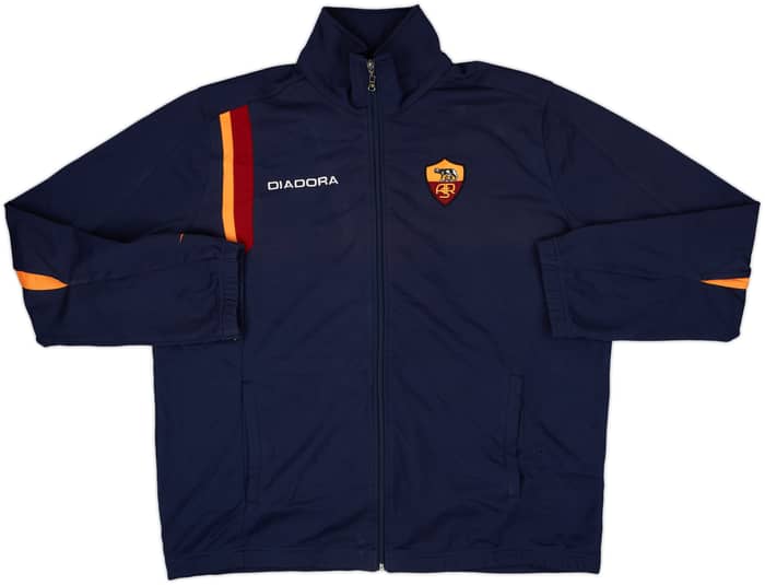 2005-06 Roma Diadora Track Jacket - 9/10 - (XL)