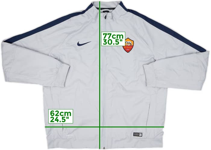 2014-15 Roma Nike Track Jacket - 6/10 - (XXL)
