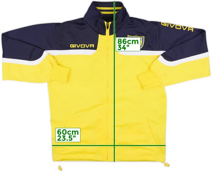 2012-13 Chievo Verona Givova Track Jacket - 6/10 - (S)