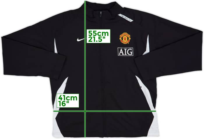 2006-07 Manchester United Nike Track Jacket - 8/10 - (XL)