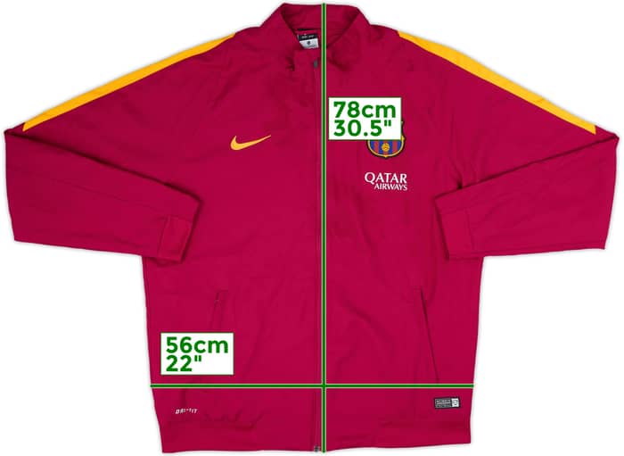 2016-17 Barcelona Nike Track Jacket - 8/10 - (M)