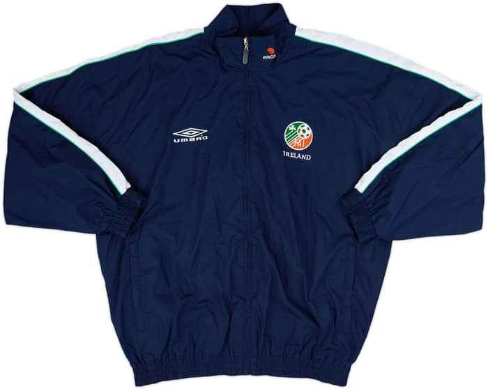 2002-03 Ireland Umbro Track Jacket - 8/10 - (M)