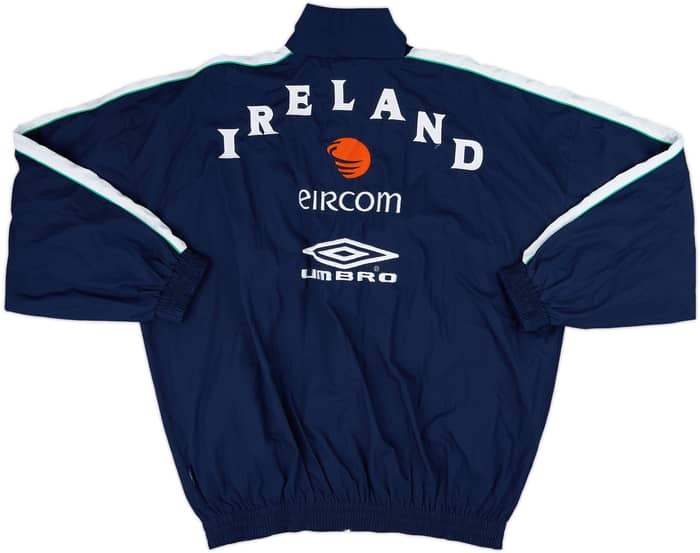 2002-03 Ireland Umbro Track Jacket - 8/10 - (M)