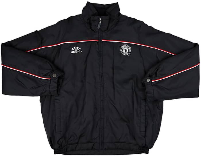 1999-00 Manchester United Umbro Padded Bench Coat - 9/10 - (L)