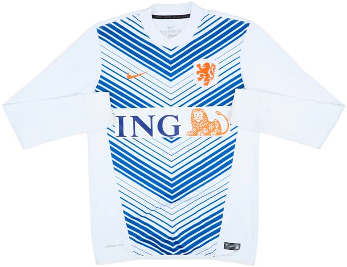 2014-15 Netherlands Nike Sweat Top - 8/10 - (M)