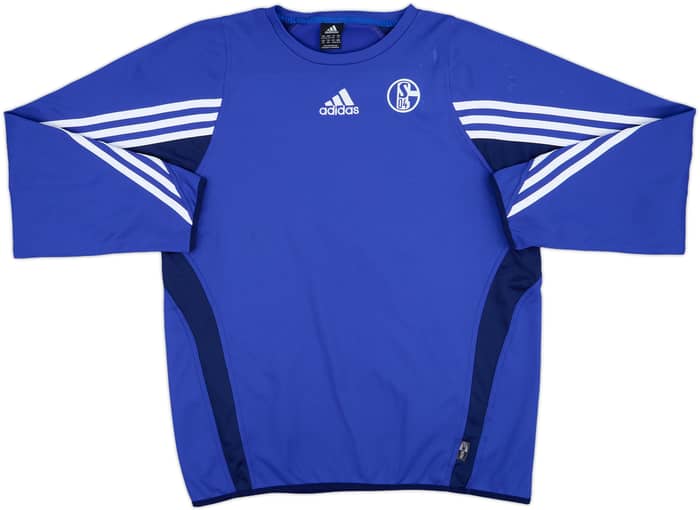 2003-04 Schalke adidas Sweat Top - 7/10 - (XL.Boys)