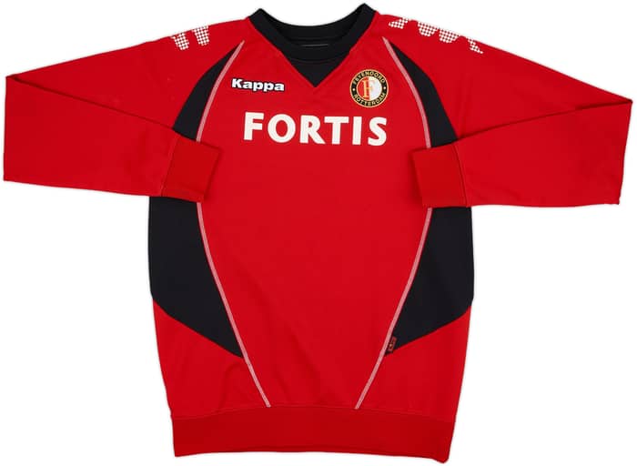 2008-09 Feyenoord Kappa Sweat Top - 8/10 - (XL)