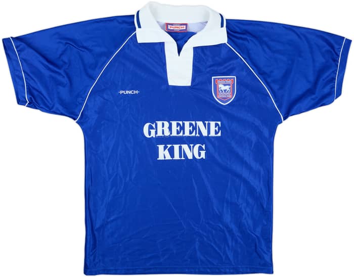 1998-00 Ipswich Punch Leisure Shirt - 5/10 - (XXL)