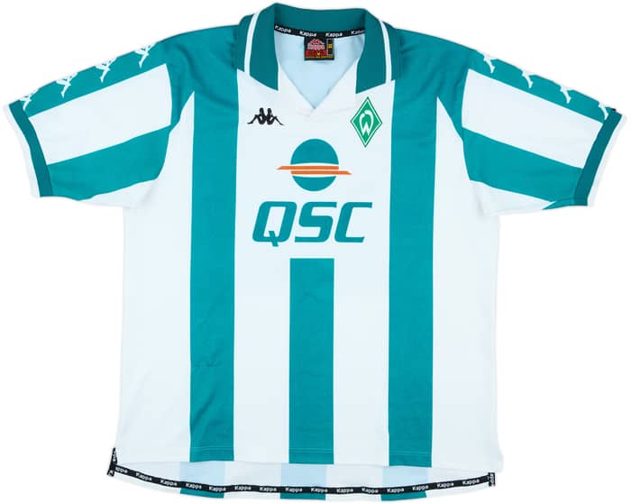 2000-01 Werder Bremen Home Shirt Frings #22 - 7/10 - (XL)