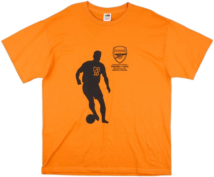 2006 Arsenal 'Dennis Bergkamp Testimonial' Cotton Tee Bergkamp #10 - 10/10 - (XL)