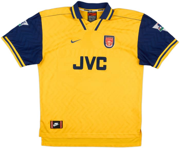 1996-97 Arsenal Away Shirt Garde #19 - 7/10 - (XL)
