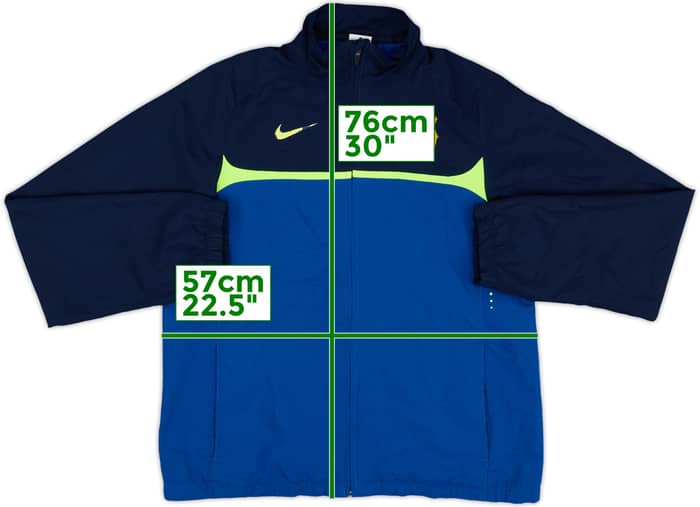 2010-11 Barcelona Nike Track Jacket - 5/10 - (M)