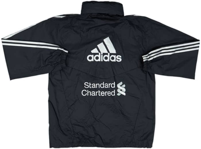 2011-12 Liverpool adidas Player Issue Hooded Rain Jacket #54 - 10/10 - (L/XL)