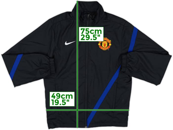 2011-12 Manchester United Nike Track Jacket - 8/10 - (S)