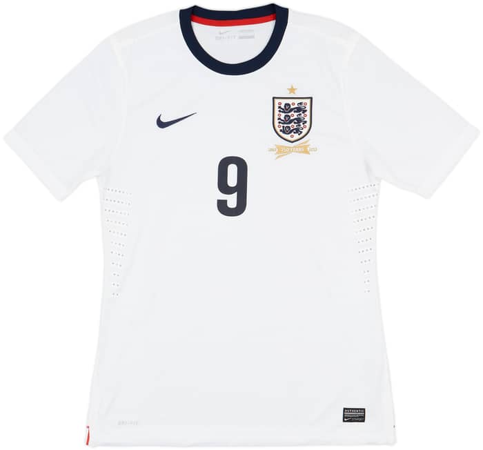 2013 England 150th Anniversary Player Issue Home Shirt Sturridge #9 - 10/10 - (L)