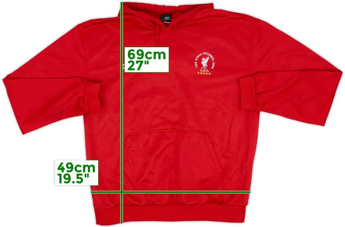 2005 Liverpool Reebok The Final Istanbul Hooded Top - 9/10 - (L)