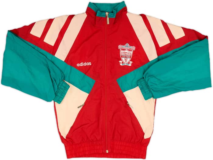 1992-93 Liverpool adidas Track Jacket - 6/10 - (S.Boys)