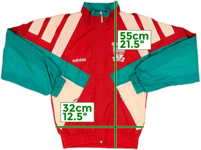 1992-93 Liverpool adidas Track Jacket - 6/10 - (S.Boys)