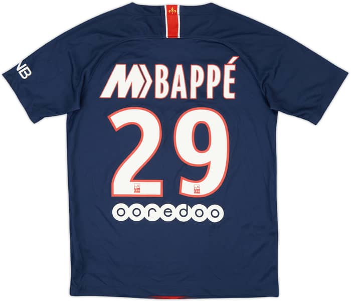 2018-19 Paris Saint-Germain Home Shirt Mbappe #29 - 9/10 - (XL.Boys)