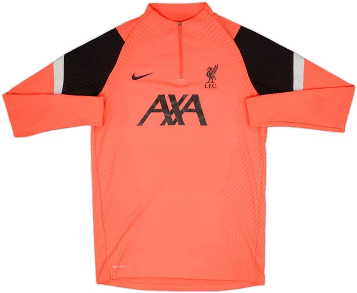 2020-21 Liverpool Nike Vaporknit 1/4 Zip Training Top - 9/10 - (L)