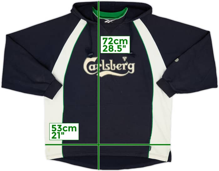 2002-03 Liverpool Reebok Hooded Top - 6/10 - (L)