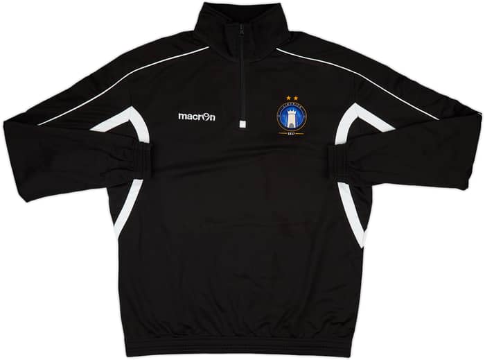 2012-13 Limerick Macron 1/4 Zip Drill Top - 8/10 - (L)