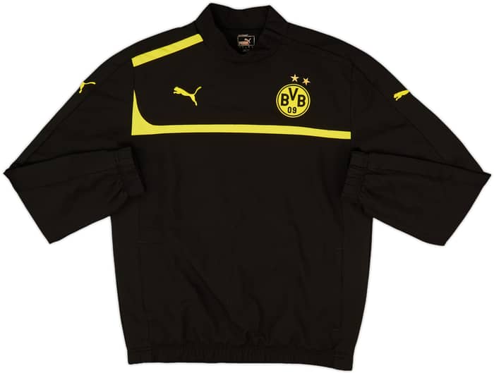 2012-13 Borussia Dortmund Puma 1/4 Zip Sweat Top - 5/10 - (M)