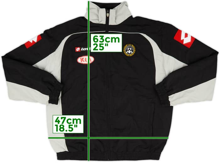 2008-09 Udinese Lotto Track Jacket - 5/10 - (XL.Boys)