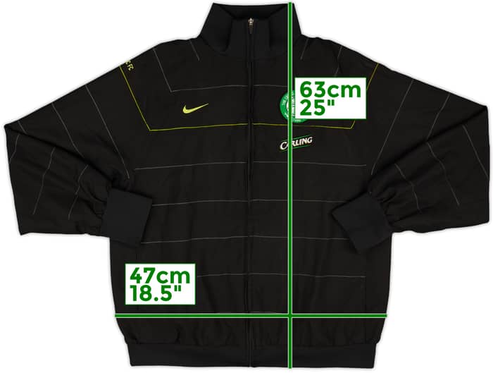 2008-09 Celtic Nike Track Jacket - 8/10 - (L)