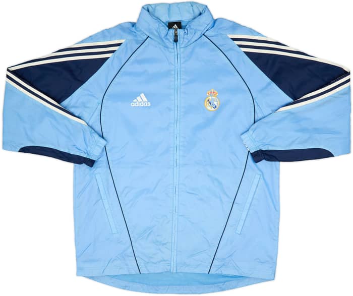 2005-06B Real Madrid adidas Hooded Rain Coat - 4/10 - (M/L)