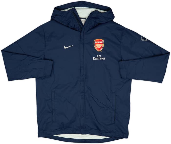 2009-10 Arsenal Nike Hooded Rain Coat - 7/10 - (M)