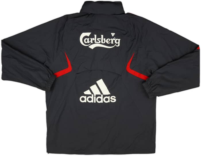 2009-10 Liverpool adidas Hooded Rain Jacket - 8/10 - (M)