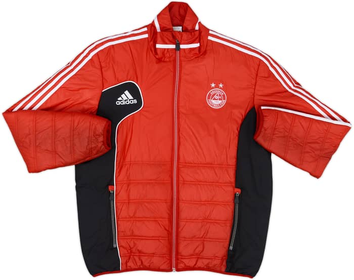 2012-13 Aberdeen adidas Padded Bench Coat - 8/10 - (M)