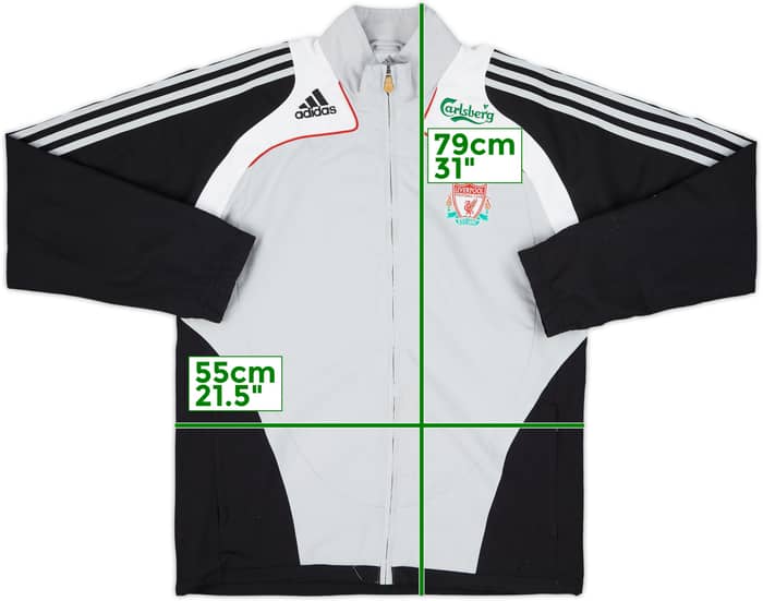 2008-09 Liverpool adidas Track Jacket - 7/10 - (M)