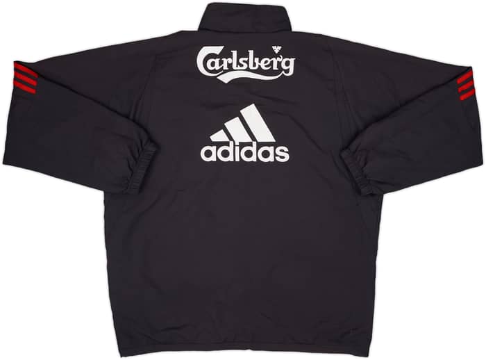 2009-10 Liverpool adidas 1/4 Zip Drill Top - 8/10 - (M/L)