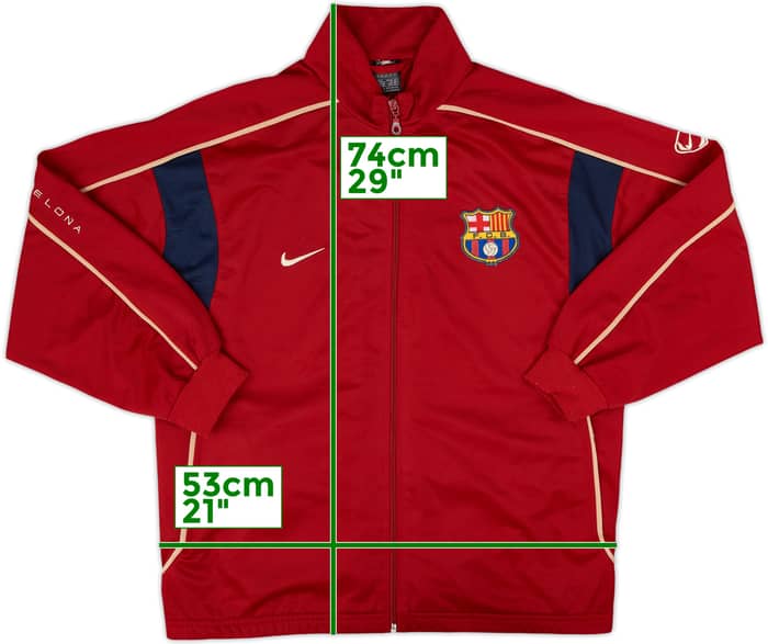 2001-00 Barcelona Nike Track Jacket - 7/10 - (XL)