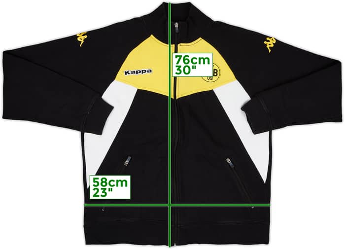 2009-10 Borussia Dortmund Kappa Track Jacket - 7/10 - (XL)