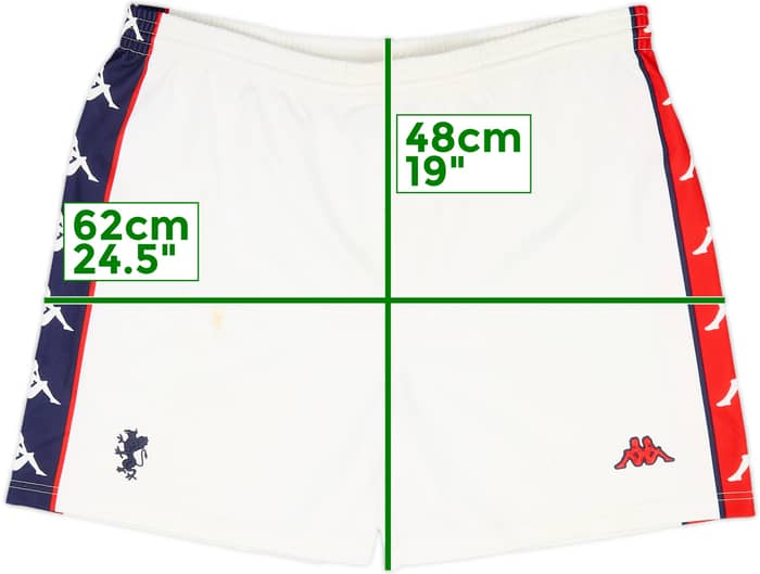 2000-01 Genoa Away Shorts - 5/10 - (XL)