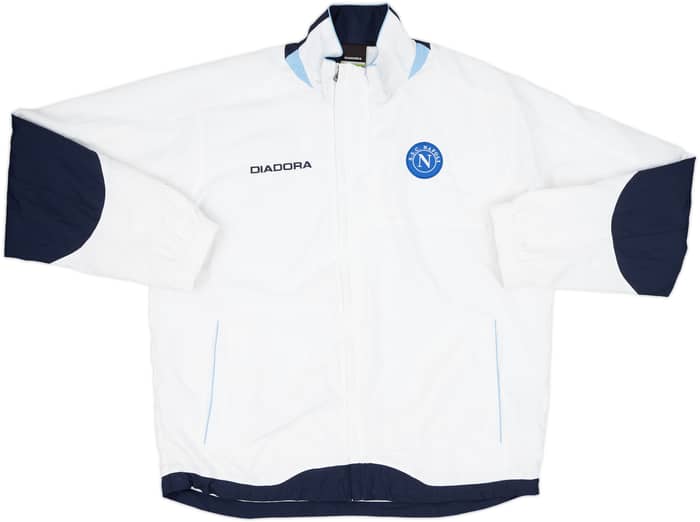 2002-03 Napoli Diadora Track Jacket - 9/10 - (XL)