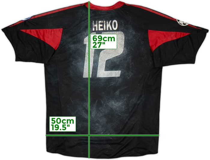 2004-05 Bayern Munich Third Shirt Heiko #12 - 5/10 - (L)