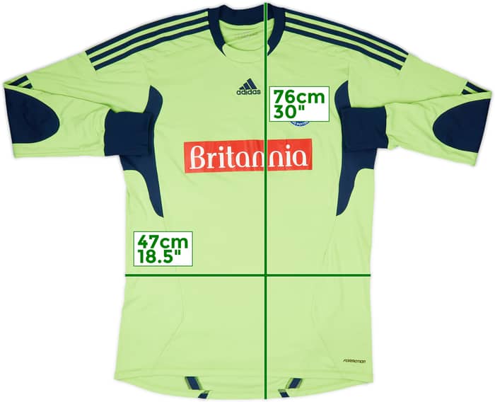 2011-12 Stoke City Green GK Shirt #1 (Begovic) - 9/10 - (L)
